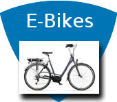 schild elektrischer Fahrräder